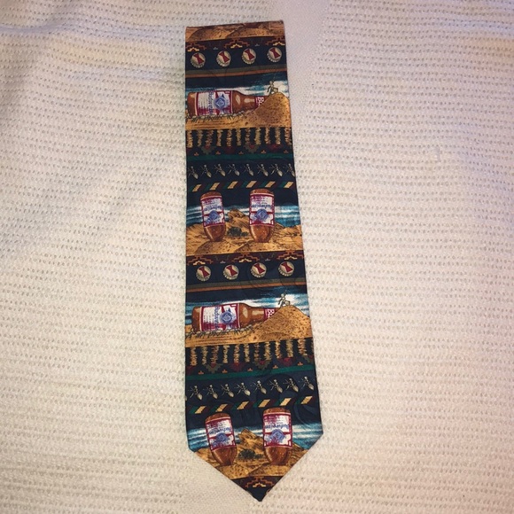Vintage Budweiser neck tie - Picture 1 of 3